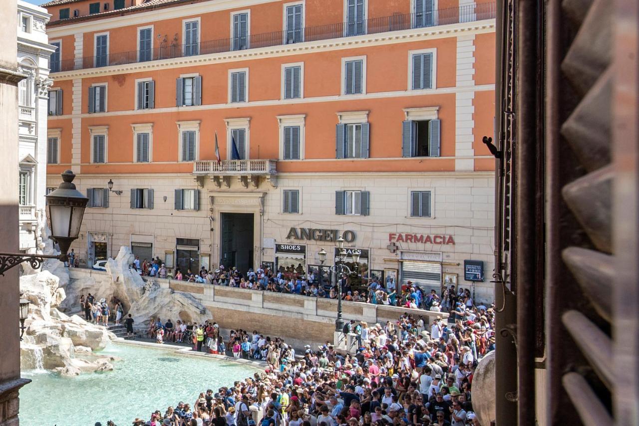 罗马La Finestra Su Fontana Di Trevi - Charming View公寓 外观 照片